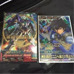 ガンダムトライエイジ  エクシア・刹那セットのサムネイル