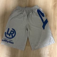 e-Rhythm バスケットボールパンツ シルバー ブルーのサムネイル