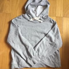 グレー パーカー ミドル丈のサムネイル