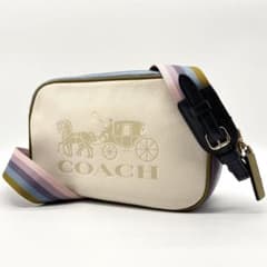 コーチ coach 馬車ロゴ ミニショルダーバッグ レザー 91082 - メルカリ