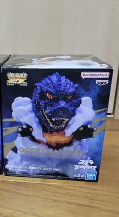 東宝怪獣シリーズ 鎮座獣 EX ゴジラ(1995)フィギュア 2個セット - メルカリ