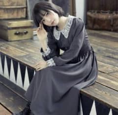 神田沙也加 さんかくレースのお願いワンピース - メルカリ