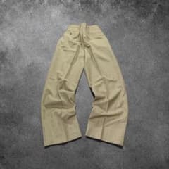 archive wide straight slacks wool y2kのサムネイル