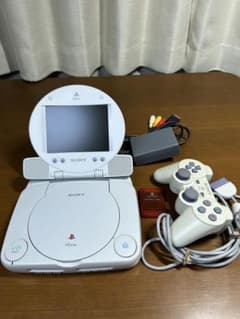 PSone 플레이 스테이션 ONE 본체 LCD 모니터 첨부 combo 세트