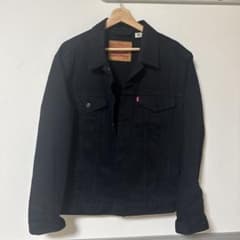 Levi's リーバイス デニムジャケット ブラック Mのサムネイル
