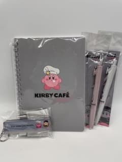 KIRBY CAFÉ PETIT 노트·펜·키 홀더 세트