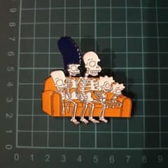 ザ・シンプソンズ スケルトン ピンバッジのサムネイル