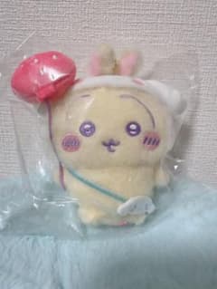 China Exclusive Chiikawa x Sanrio Rabbit x Cinnamoroll Plush Mascot