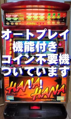 パチスロ実機】パイオニア☆『初代』ハナハナ30【オートプレイ付コイン