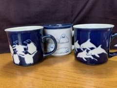 マグカップ 3個セット ペンギン アザラシ イルカ　OTAGIRI JAPANのサムネイル