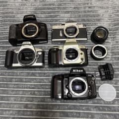 動作品】フィルム一眼レフカメラ まとめ売り Nikon Canon ミノルタ等