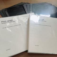 廃盤】デルフォニックス PDフォトアルバム リングL 2冊 リフィル20枚