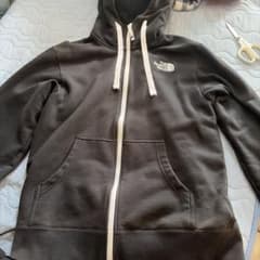 THE NORTH FACE ジップアップパーカー ブラックのサムネイル