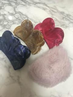 ロキエ ハートクリップ ヘアクリップ 4点セットのサムネイル
