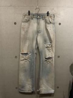 ANCELLM CRASH SELVEDGE SHOE CUT 5P PANTSのサムネイル