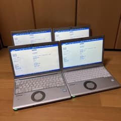 ま*ー様 BIOS確認済みジャンク Let's note 4台セット① - メルカリ