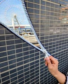 ジョジョの奇妙なブチャラティ風ミラー【ハンドメイド】2のサムネイル