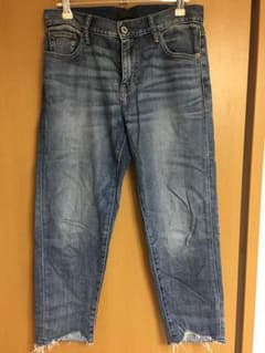 きのこ様ご予約済 UNIQLO デニム カットオフ 61cmのサムネイル