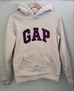 GAP ロゴ プルオーバー パーカー アイボリー XSのサムネイル