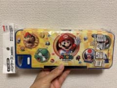 未使用　スーパーマリオ　☆ミニ削り器付　ペンケースのサムネイル