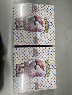 ポケモンカード151 2BOXシュリンク付きのサムネイル