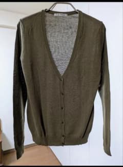 Sweater Collection カーディガン 　オリーブ　Sサイズのサムネイル
