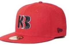 正規品 kvibaba BASICKS ニューエラ 赤 キャップ 7 5/8 - メルカリ