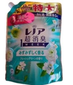 レノア超消臭1WEEK フレッシュグリーンの香り 柔軟剤 詰替用 770ml特大のサムネイル