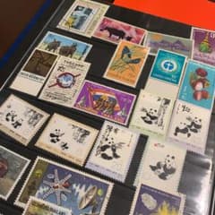 1973年のパンダの切手のサムネイル