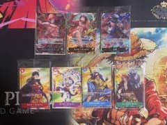 ONE PIECEカード セブンイレブンコラボ プロモ全種 計7枚 【未開封