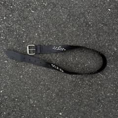 vintage leather studs belt y2k HTC afb - メルカリ