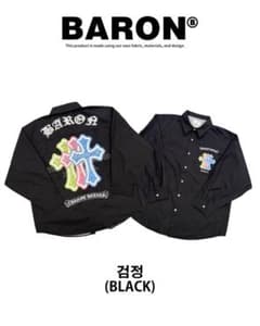 BARON ナイロンジャケット ブラックのサムネイル