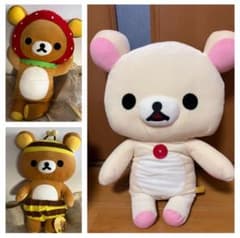 리락쿠마 코리락쿠마 봉제인형 3장