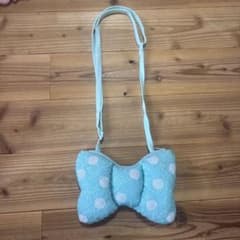 Disney Minnie Mouse スパンコール リボン ポシェットのサムネイル