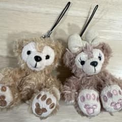 ダッフィー・シェリーメイ ぬいぐるみストラップ ディズニー - メルカリ