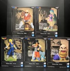 ⚠️メルカリ最安値⚠️THE BRUSHドラゴンボール フィギュアセット A 01 ドラゴンボール history box フィギュアセット 全5種 - メルカリ