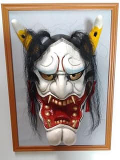 般若面 神楽面 装飾用 - メルカリ