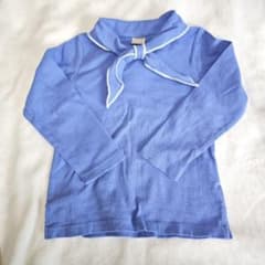 petitmain 襟リボンシャツのサムネイル