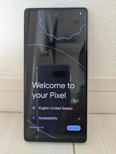 美品　SIMフリーGooglePixel7aホワイト中古品のサムネイル