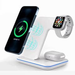 ワイヤレス充電器 iPhone AppleWatch AirPodsのサムネイル