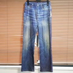 値下可】TATA 転写 デニム スウェットパンツ 大戦モデル サイズ不明