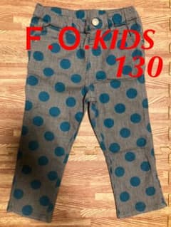 F.Ｏ. KIDS7部丈ドットパンツ130のサムネイル