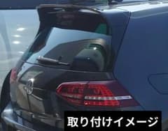 ゴルフ7用　CS風？リアスポイラー ゴルフ7用 CS風？リアスポイラー - メルカリ