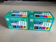 エコリカ リサイクルインク ブラザー用 ECI-BR211-4P 2個セット
