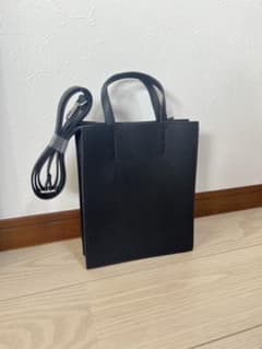 黒 シンプル トートバッグのサムネイル