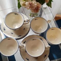 ノリタケ☆5カップ&ソーサーのサムネイル