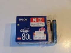 EPSON IC6CL80LとICLM80L、ICC80Lセット 未使用品のサムネイル