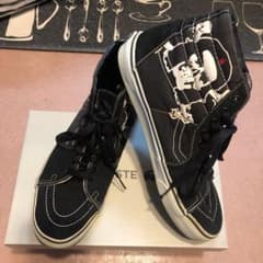 VANS ★ハイカットスニーカー★ドクロ★US10のサムネイル