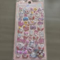 キャラクターぷくぷくシールステッカー訳ありのサムネイル