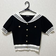 MARY QUANT セーラー襟ニット 半袖 m86971657494_1.jpg?1783760653